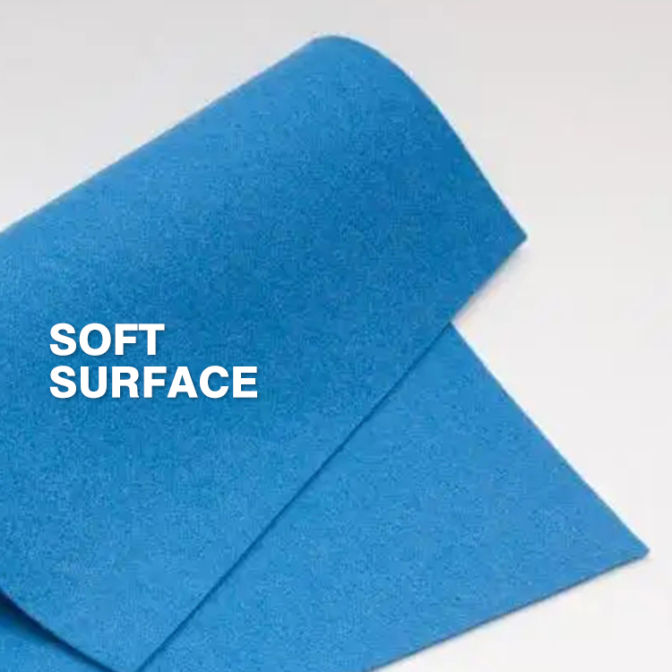 Мягкость 100% полиэстера высокой плотности, микро-нетоксичный экологически чистый 100% полиэстерный нетканый игольчатый Красочный Войлок из волокна