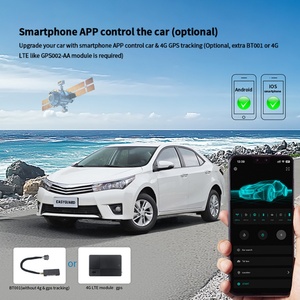EASYGUARD <b>Car</b> Alarm Remote Starter with Passive Keyless Entry <b>Push</b> Start Button NFC Lock Unlock & 4G LTE GPS Tracking Optional - Product Image 4