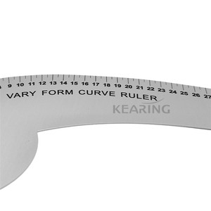 Regla Curva Metálica Kearing <span class=keywords><strong>de</strong></span> 32 cm, Regla Ligera <span class=keywords><strong>para</strong></span> Abertura <span class=keywords><strong>de</strong></span> Manga, Regla <span class=keywords><strong>de</strong></span> Diseño <span class=keywords><strong>de</strong></span> Moda <span class=keywords><strong>para</strong></span> <span class=keywords><strong>Costura</strong></span> - Product Image 4