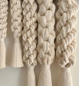 Mural de ramé comercial aceptable bohemio colgante para el hogar ilustraciones decorativas de lujo diseño grande para evento de boda de hotel - Product Image 6