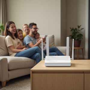 MegaTower CPE 5G double bande haut de gamme avec fonction modem, <span class=keywords><strong>3</strong></span> ports LAN, 802.11ax 574 Mbps pour les espaces publics, nouveau produit - Product Image 6