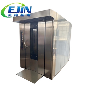 <span class=keywords><strong>Horno</strong></span> Rotatorio Comercial Nuevo de 32 Bandejas con Modos Eléctrico y a Gas, con 1 Carro para Hornear Pan, Pasteles, Galletas, Maíz y Harina - Product Image 3