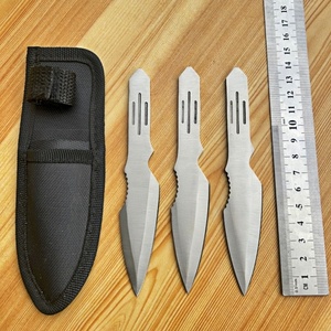 Couteau de poche tactique à lame droite en acier inoxydable de haute qualité, manche en acier inoxydable, personnalisable OEM/ODM, DIY - Product Image 6