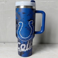 Gobelet isotherme en acier inoxydable de 40 oz, grande capacité, pour café, eau et activités de plein air