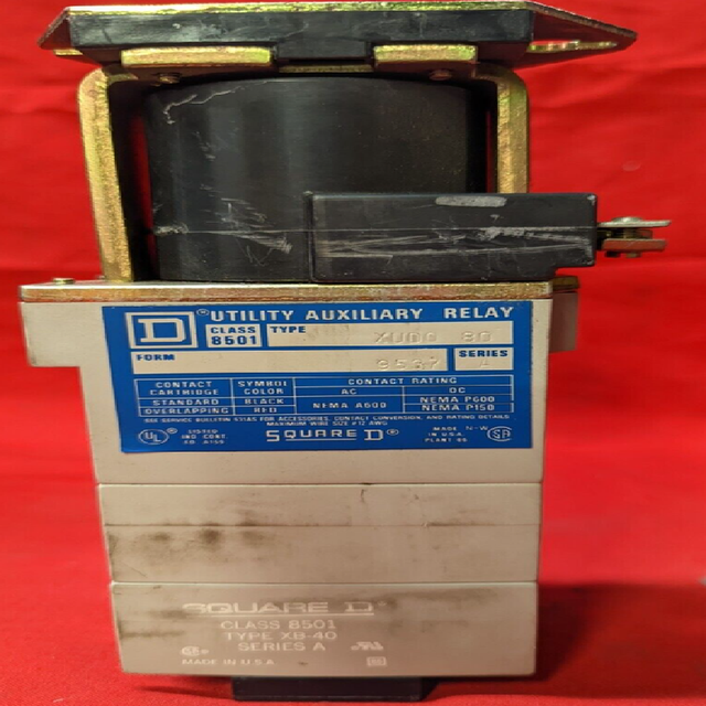 XUDO80 Utility  Relay Type Form for Plc