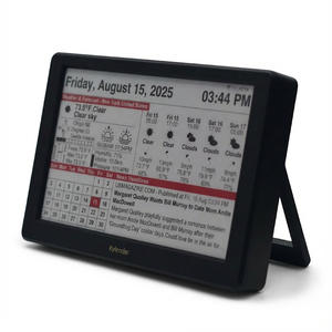 Strumento di Trading di Precisione Intelevia con Calendario E-ink, Fusi Orari Globali, <span class=keywords><strong>Dati</strong></span> di Mercato, Promemoria Automatico per Festività e <span class=keywords><strong>Meteo</strong></span> <span class=keywords><strong>in</strong></span> Tempo Reale - Product Image 1