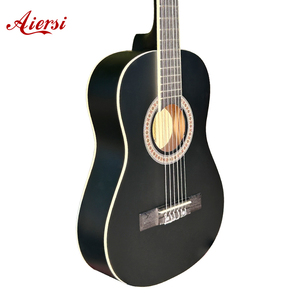 Aiersi Factory Prix <span class=keywords><strong>de</strong></span> gros <span class=keywords><strong>Guitare</strong></span> <span class=keywords><strong>classique</strong></span> <span class=keywords><strong>haut</strong></span> <span class=keywords><strong>de</strong></span> <span class=keywords><strong>gamme</strong></span> pouces avec finition mate Fabrication <span class=keywords><strong>de</strong></span> bois <span class=keywords><strong>de</strong></span> tilleul - Product Image 3