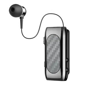 MK56新款领夹入耳式20小时长时间音乐播放bt 5.2驾驶使用可拉伸有线运动耳机耳机