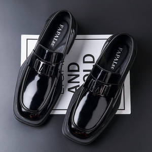 Zapatos Oxford de Vestir Formales para Hombre, Hechos a Mano, de Cuero Genuino, con Suela Gruesa de Alta Calidad, Punta Puntiaguda, Antideslizantes, para Uso en la Oficina - Product Image 4