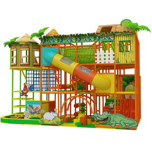 Sân Chơi Trong Nhà Nhỏ Trẻ Mới Biết Đi Khu Vực Chơi Đường Hầm Trượt Trò Chơi Trẻ Em Thiết Bị Sân Chơi Trong Nhà - Product Image 2