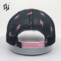 Casquette de baseball trucker personnalisée QJ OEM, nouvelles tendances mode, logo imprimé densément, personnalisation, performance optimale