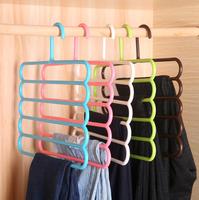 Mehrfarbige Hosenhänger Kunststoff-Schal-Hanger Hijab-Hänger für Bindungsgürtel