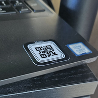 NFC RFID Tag étiquette papier autocollant sur l'actif informatique ordinateur portable serveur téléphone portable point de contrôle difficile à enlever