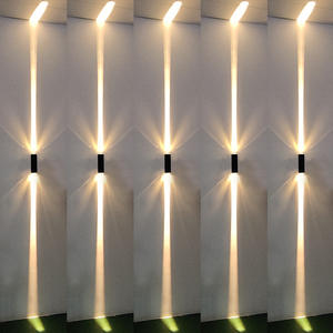 Lámpara de pared para exteriores, escaleras, pasillo, luz LED simple de tres haces, para comercio exterior, patio, interior, dormitorio. - Product Image 4