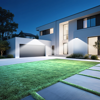 Nuevo Modelo 2026: Luces Solares LED para Jardín 236/448 con Control Remoto de 3 Niveles, Sensor de Movimiento, Montaje en Pared y Focos Múltiples