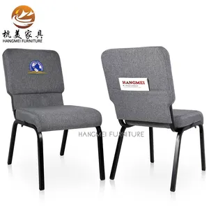 Mobili da teatro colorati di produzione cinese sedie da chiesa impilabili comode a buon mercato