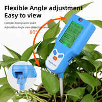Testeur de sol 6in1 pour la fertilité/acidité/alcalinité/humidité du sol/température/lumière du soleil/humidité de l'air agriculteur de jardin agricole compteur de sol