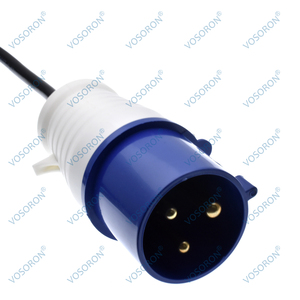 IEC 60309 332p6/316p6 đến ổ cắm Schuko cee7/7, kết nối phích cắm Schuko với dây nguồn đựng 332c6/316c6, IP44,1M - Product Image 5