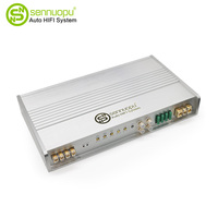Dsp ses işlemcisi D sınıfı monoblok amplifikatör Stereo otomotiv güç amplifikatörü evrensel Mono amplifikatör araç ses kore 85db