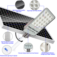 Projecteurs solaires LED extérieurs super lumineux IP65 en ABS moulé 100W-300W avec batteries intégrées pour éclairage routier
