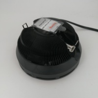 Refroidisseur de processeur en aluminium LGA 1700 1200 personnalisable, directement de l'usine, avec ventilateur LED RGB et roulement fluide pour ordinateur