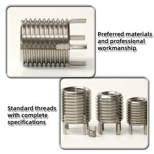 עבור אטב פלסטיק אטב נעילת מפתח חוט נירוסטה m12 הוספה חוט קפיץ פליז הברגה - Product Image 3