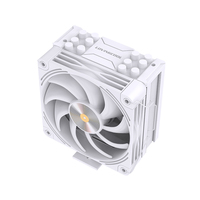 Enfriador de Aire para CPU LOVINGCOOL K600, 6 Tubos de Calor, PWM, 220W TDP, 5V ARGB, Ventilador Silencioso con Rodamiento Fluido para Computadoras de Escritorio Intel/AMD