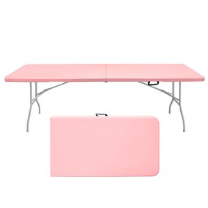 Modern 6ft <b>Round</b> Folding <b>Table</b> for Hotel Banquets and Weddings Commercial Use Restaurant Wood Furniture for 10 Seaters - Product Image 1