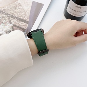 <span class=keywords><strong>Correa</strong></span> de cuero para <span class=keywords><strong>Samsung</strong></span> <span class=keywords><strong>Galaxy</strong></span> <span class=keywords><strong>Watch</strong></span> <span class=keywords><strong>4</strong></span>, pulsera clásica de <span class=keywords><strong>46mm</strong></span> y 40mm, sin huecos - Product Image 4