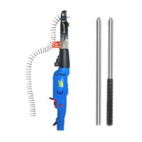 KQ-8108 Machine à visser électrique pour plaques de plâtre, vis à bois, agrafeuse pour plafonds (utilisation humide/sèche), tige d'extension, outils spéciaux, tournevis