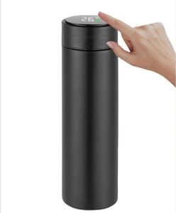 Gourde isotherme intelligente en acier inoxydable 500 ml avec écran tactile LED affichant la température, double paroi sous vide - Product Image 3