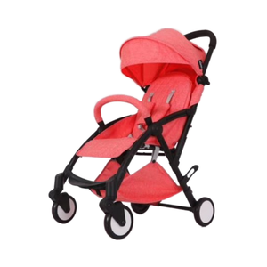 Easy to Fold Lightweight Cotton Steel Frame Kids Carrier Can Sit Can Sleep Take on Airplane Baby Stroller Pram