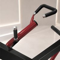 Máquina de remo con carga de placas comercial para entrenamiento de fuerza en gimnasios y centros de fitness, máquina para ejercitar la espalda, uso en gimnasios domésticos