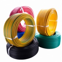 Fil souple isolé en PVC BVR 70mm H07V-K, câble en cuivre toronné à âme unique 450/750V pour tableau électrique CE