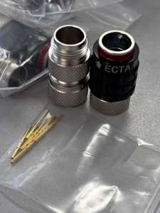 Conectores de aviación de 26 Pines de la serie <span class=keywords><strong>ECTA</strong></span>, enchufe redondo, conector circular <span class=keywords><strong>ECTA</strong></span> macho y hembra de 26 pines para motores - Product Image 4