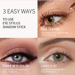 Maquillage pour <span class=keywords><strong>les</strong></span> <span class=keywords><strong>yeux</strong></span> Lakerain-Bâton d'ombre <span class=keywords><strong>à</strong></span> paupières mat, imperméable et anti-transpiration - Product Image 6