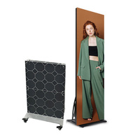 Écran LED pliable P2.5 personnalisable pour intérieur, nouvelle génération, affichage dynamique pour publicité commerciale, animation pour centre commercial, haute performance