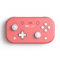 Baru 8BitDo Lite 2 Gamepad gigi biru pengendali permainan untuk NTD Switch Android Raspberry Dual Joystick Turbo Gamepads Joypad