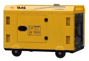 Generatore Diesel Portatile Silenzioso TAVAS 10KW 12KVA Trifase Raffreddato ad Aria con Avviamento Elettrico e Ruote Personalizzazione del Marchio - Product Image 5