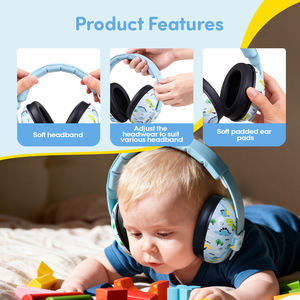 Шумоподавляющие наушники 23 дБ, детские наушники для защиты слуха - Product Image 3