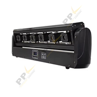 6 yeux 300mw lumière Laser rouge et 6 pièces 500mw couleur rvb Dmx tête mobile lumière Laser pour Dj Disco Night Club Bar