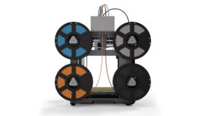 Stampante <span class=keywords><strong>3D</strong></span> CE FCC SAA ROHS Diretta dalla Fabbrica Volume di Stampa Elevato Alta Velocità FDM Doppio Estrusore Connettività USB PLA <span class=keywords><strong>Flashforge</strong></span> AD5X - Product Image 4