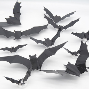 Luz LED 3D de Murciélago para Halloween, Adhesivo de Pared con Diseño de Murciélago para Decoración de Paredes de Halloween - Product Image 4