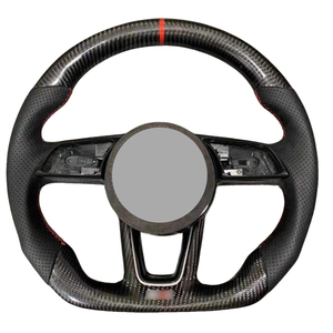 <span class=keywords><strong>Volante</strong></span> Deportivo RS Personalizado <span class=keywords><strong>SLINE</strong></span> Completo en Cuero Nappa y Fibra de Carbono para Audi A6/A7/A3/<span class=keywords><strong>A4</strong></span>/RS3/RS5/RS6/Q3/Q5/Q7 - Product Image 3