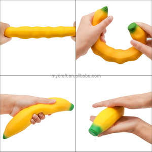 Fidget giocattoli sensoriali Banana sensoriale elastico giocattolo Squish Stress sollievo giocattoli per bambini e adulti autismo - Product Image 3