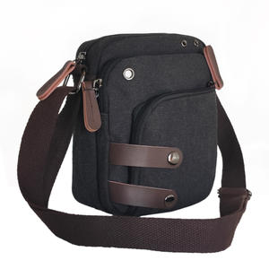 Mini Portafoglio da Viaggio in Tela per <span class=keywords><strong>Uomo</strong></span>, Borsa a Tracolla alla Moda, Piccola Borsa Portafoglio Portatile da <span class=keywords><strong>Uomo</strong></span> - Product Image 4