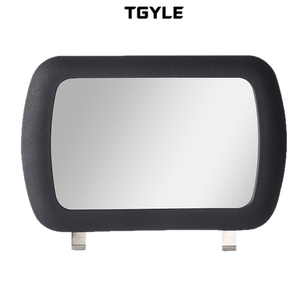 Miroir de maquillage pour pare-soleil de voiture, miroir de retouche côté passager, miroir de courtoisie décoratif à clipser pour rétroviseur intérieur - Product Image 1