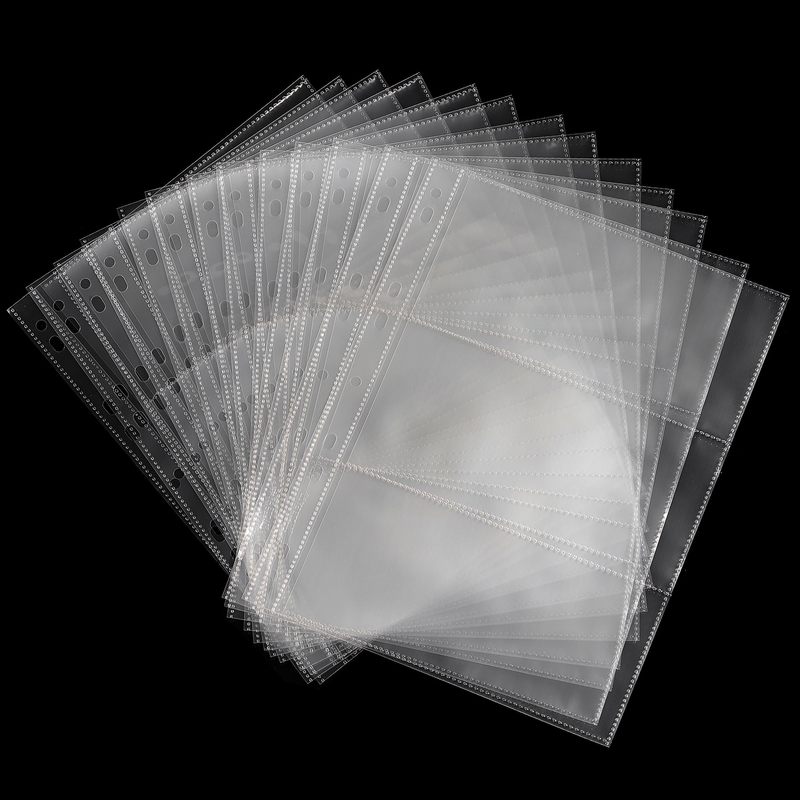 PP Material Currency Storage Pages PVC