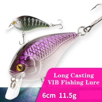Leurre de pêche flottant Sensoar 12g 60mm à langue courte, simulation de roche, appât dur pour la pêche