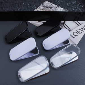 Adesivo minimalista a tinta unita per <span class=keywords><strong>telefono</strong></span> con specchio posteriore, colla 3D carina, pieghevole per abbuffata - Product Image 4